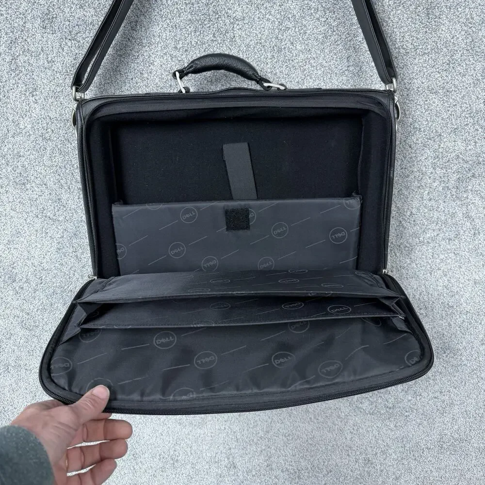 Dell Heavy Duty Laptop Bag Case Professional Messenger Shoulder Strap